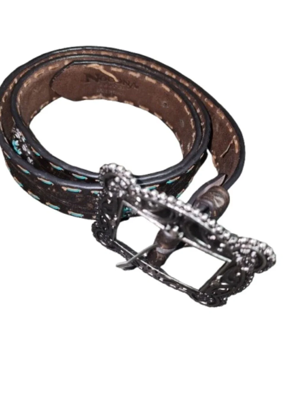 Unisex Nocona 100% Leather Belt Brown 44
